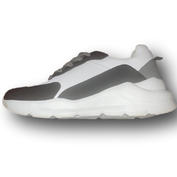 Mata White Sneakers Women Size 9 chunky Trainers Platform Casual Comfy sporty - Picture 1 of 8